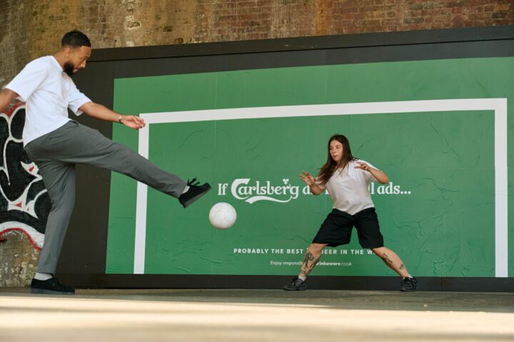 Carlsberg goal posters campaign on The Best of Ads