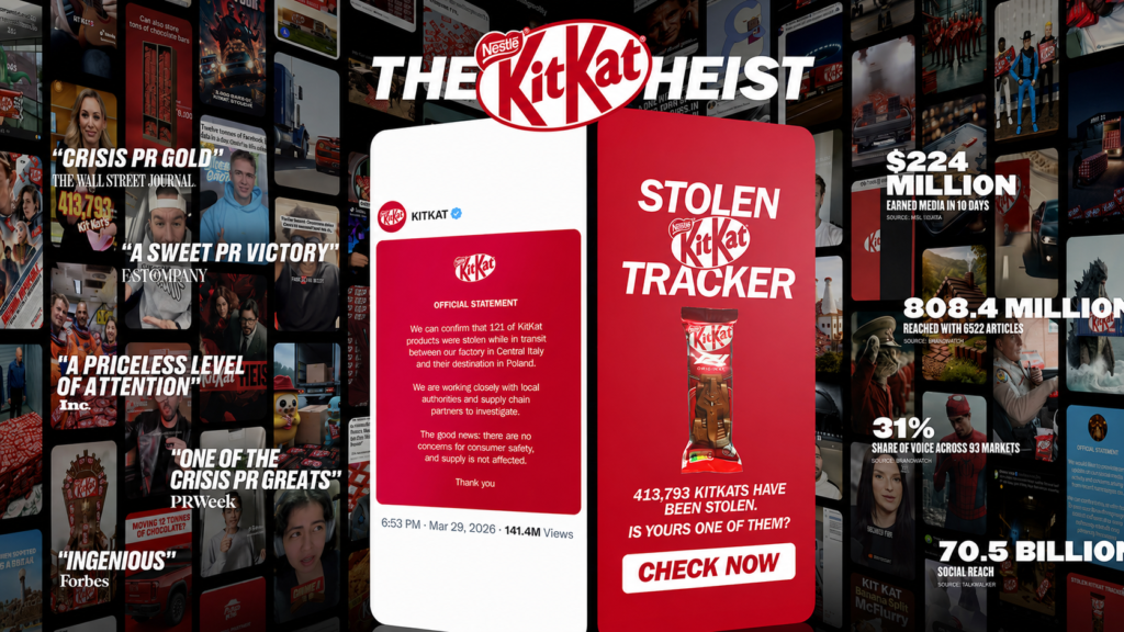 Kitkat heist Case Study on The Best of Ads