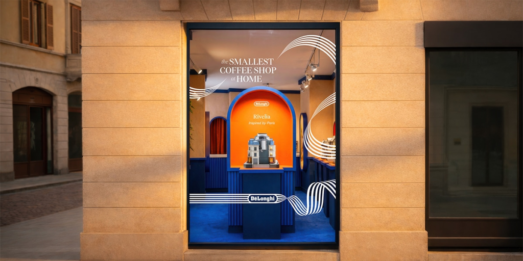 De'Longhi tiny coffee shops on The Best of Ads