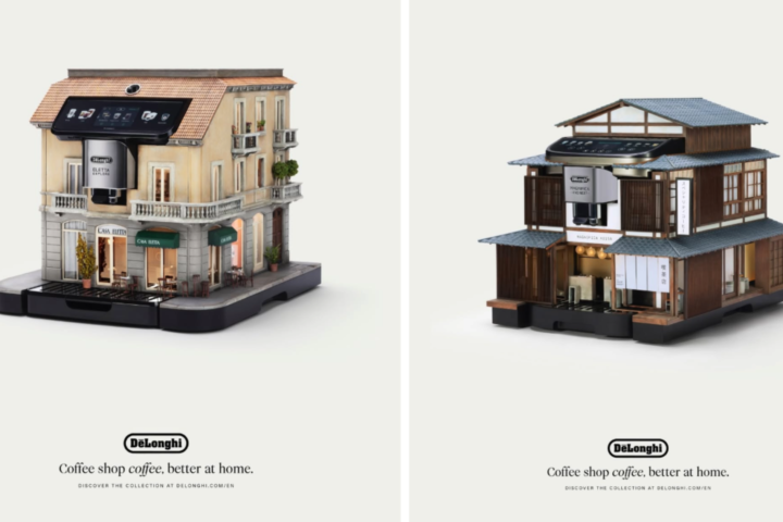 tiny coffee shop by De’Longhi on The Best of Ads