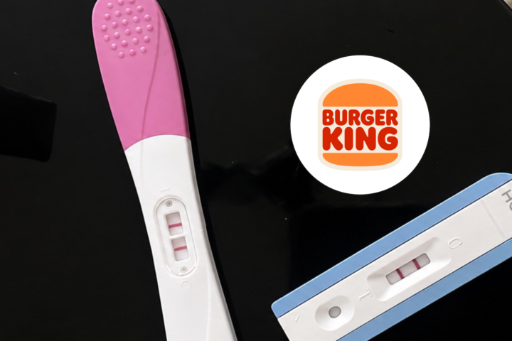 Burger King Pregnancy Test