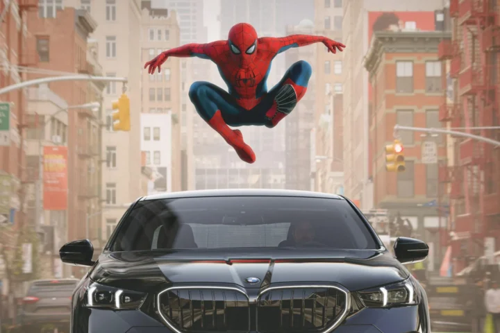 BMW Spider-man promotion