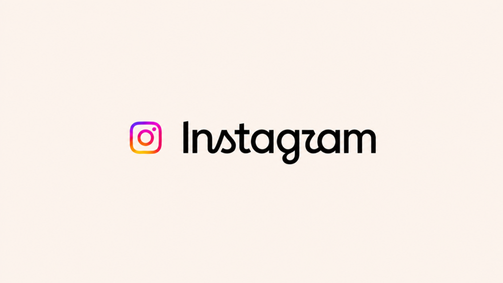 Instagram new wordmark by the Best of Ads