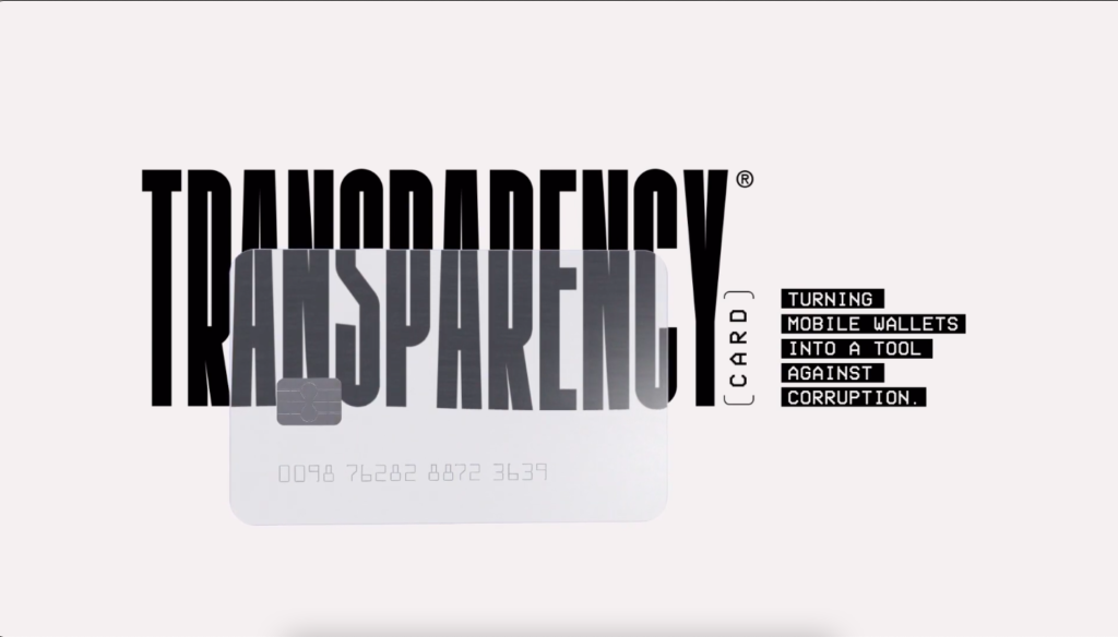 Transparency Card Congresso em Foco by the Best of Ads