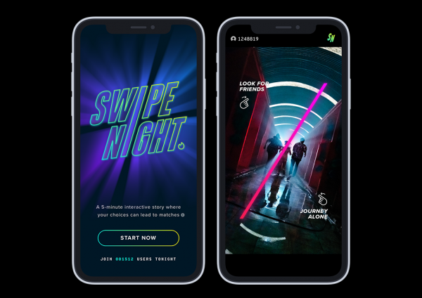 Tinder Swipe Night by the Best of Ads