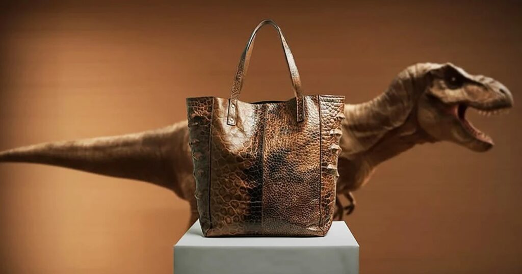 Lab-Grown Dinosaur-Inspired Leather by The Best Of Ads