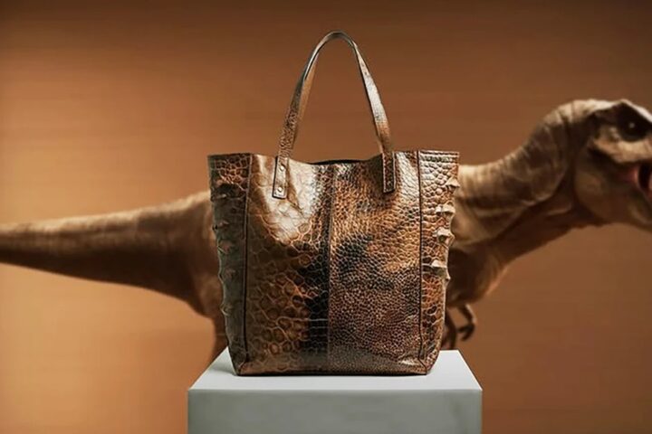 Lab-Grown Dinosaur-Inspired Leather by The Best Of Ads