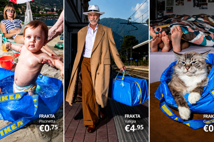IKEA’s blue FRAKTA bag used in creative everyday ways by The Best Of Ads