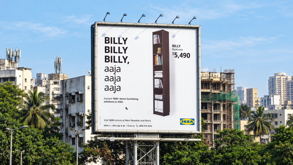 IKEA Bollywood themed billboards by The Best Of Ads