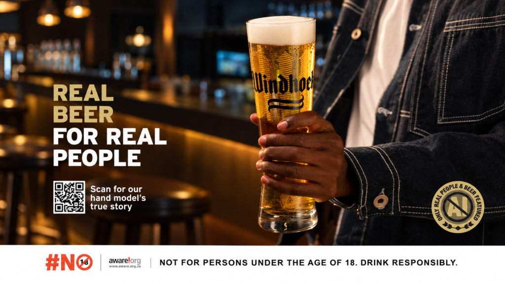 Windhoek Beer and Six-Fingered Hand Model by The Best Of Ads
