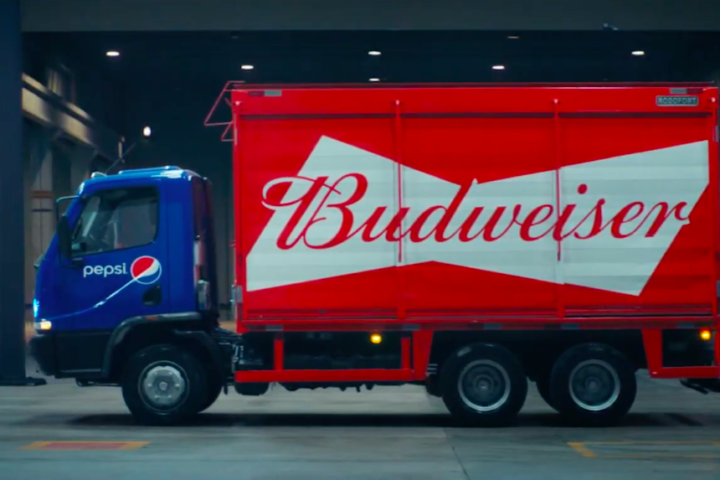 Ambev transforms delivery trucks into mobile road-safety messages by The Best Of Ads