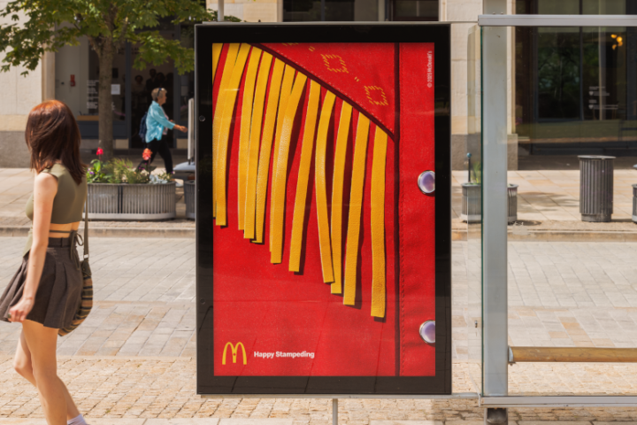 McDonald’s menu icons hidden in Western clothing by The Best Of Ads