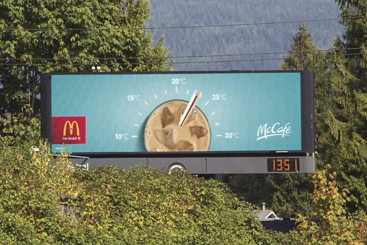 McDonald’s Just Right billboard by The Best Of Ads