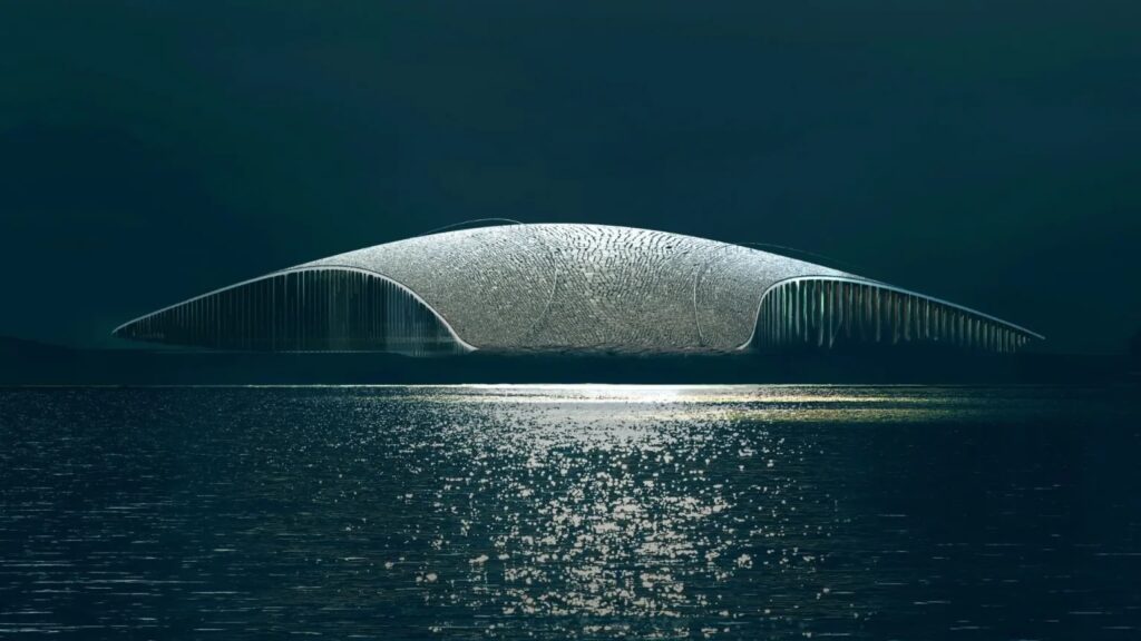 Whale-inspired museum by The Best Of Ads